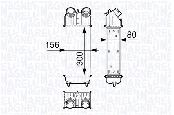 MAGNETI MARELLI Интеркулер 351319203000